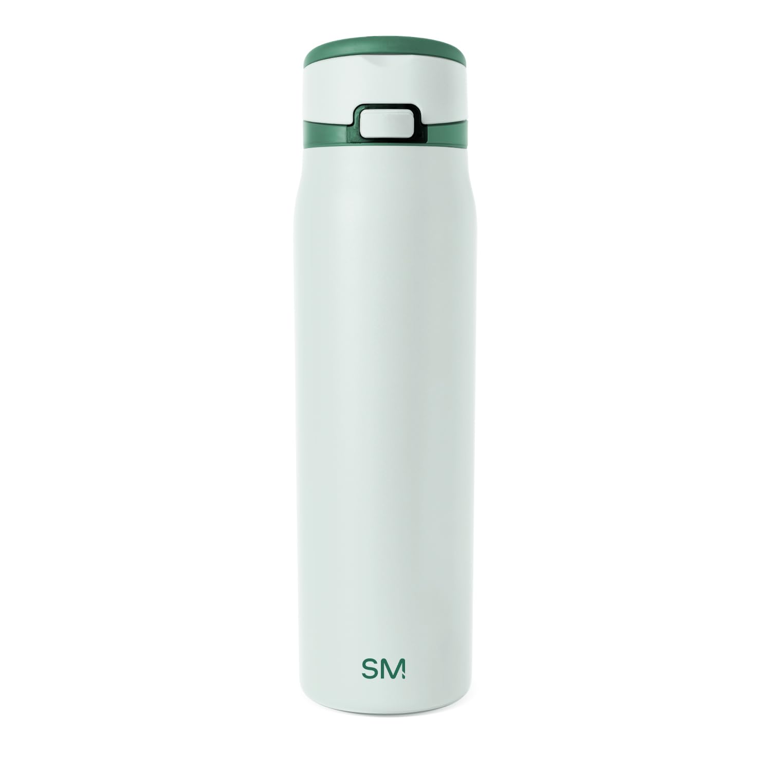 Photo 1 of Simple Modern Mesa Loop Water Bottle with Covered Straw and Handle | 30oz Cup Holder Friendly Insulated Stainless Steel Bottles for Travel, Sports and School | Agave