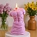 YANYONG Women Men Body Candle Mold Body Art Female Silicone Candle Molds for Candles Making Resin Casting Aromatherapy Candles Handmade Wax Home Decor Set of 2