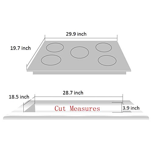 Delikit 30 inch Gas Cooktops Dual Fuel Sealed 5 Burners Gas Cooktop