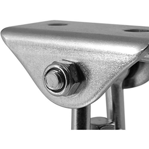 Swing Hangers, RVS 550 LB Capaciteit Swing Suspension Haken met 4 Schroef voor betonnen en houten plafonds - Afbeelding 5