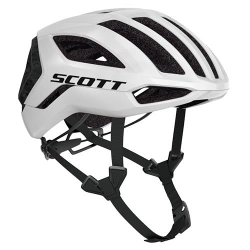 Scott Centric Plus Rennrad Fahrrad Helm weiß/schwarz 2026: Größe: M (55-59cm)
