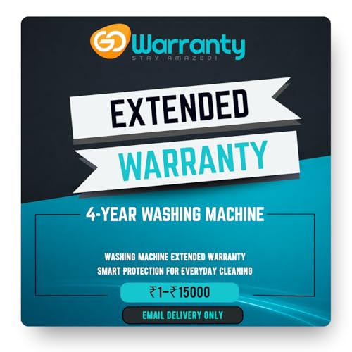 Image of 4 Year Extended Warranty Plan for Washing Machine (₹1 - ₹15000) | Fully /Semi-Automatic, Front /Top Load | Motor & PCB Repair Coverage All Brands India | Digital Delivery