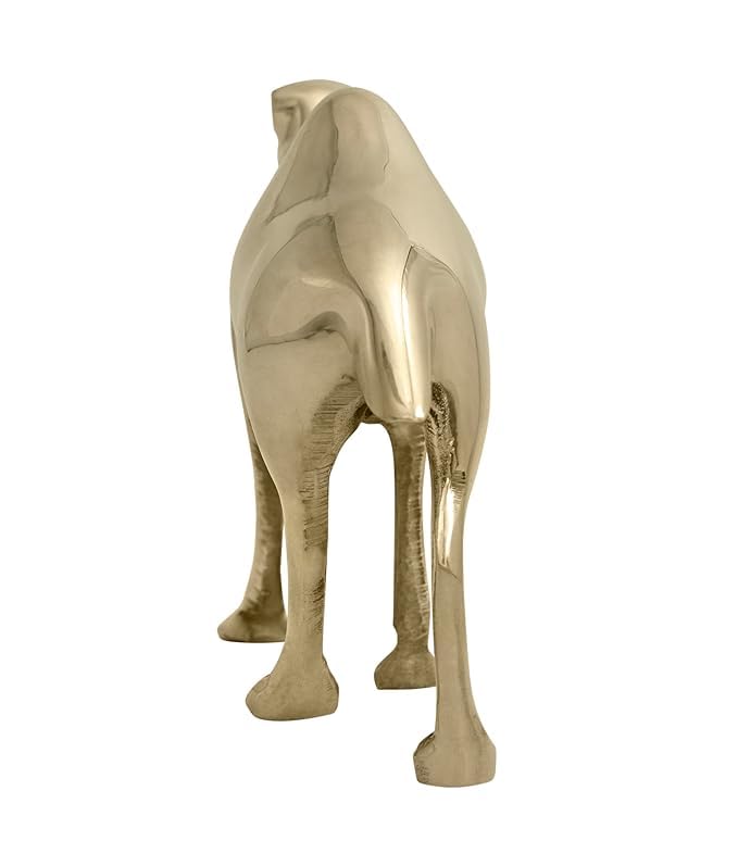 Image of Brass Camel Idol | Vastu Remedy for Endurance, Financial Stability & Trade Luck | Premium Brass Camel Showpiece for Home & Office
