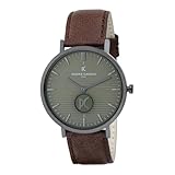 PIERRE CARDIN Montre avec bracelet en cuir marron