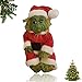 Christmas Green Furry Grinch Doll,poupée Grinch, Grinch Doll Cute Christmas Stuffed Plush Toy,cartoon Plush Doll Toy,reborn Baby Toy, Furry Halloween Cute Doll Toy,xmas Gifts for Kids Home Decoration