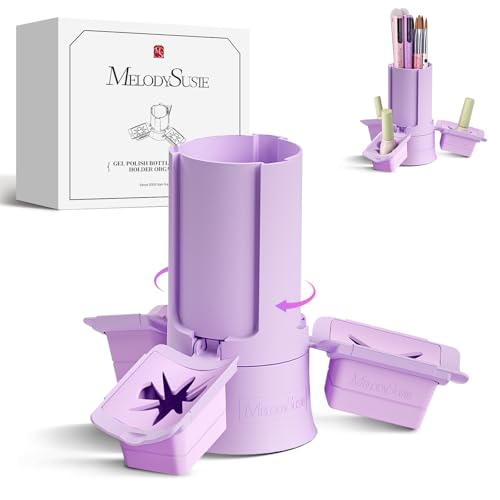 Soporte y kit 5 en 1 para herramientas y pinceles de uñas miniatura 2