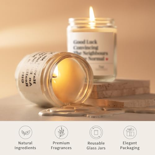 New Home Gifts, House Warming Gifts New Home - Handmade Lavender Scented Candle 7oz - Housewarming Presents for Couple Friends Family Homeowner - Image 5
