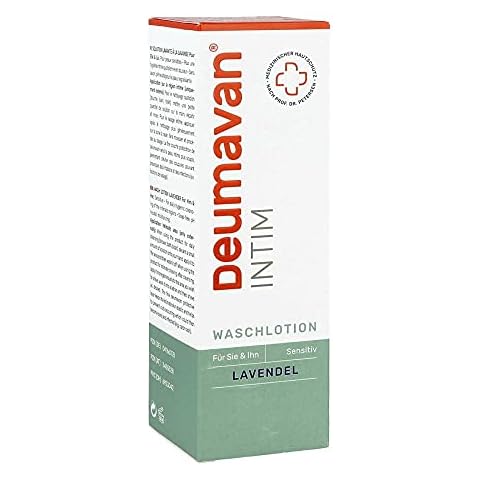 DEUMAVAN - Intim Waschlotion Lavendel. Zur täglichen Reinigung des empfindlichen äußeren Intim- und Analbereichs. Für Frauen und Männer. Ideal auch zur Intimrasur. Mit Lavendel (1x200 ml Flakon) Cover