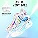 Spikeless Golf Shoes for Men & Women, Breathable Golf Sneakers Colorful Abstract Art Sports Walking Shoes Fashion Footwear
