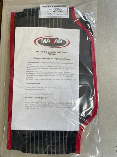 Maxar M BMS-511 L Bio-Magnetic Back Brace thumb #7