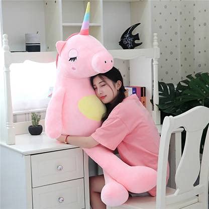 AVS Long Legs Unicorn Animal Plush Toy for for Home Decoration Size 110 Cm - Pink Valentine Day (B09XHWRY82) Amazon Price History, Amazon Price Tracker