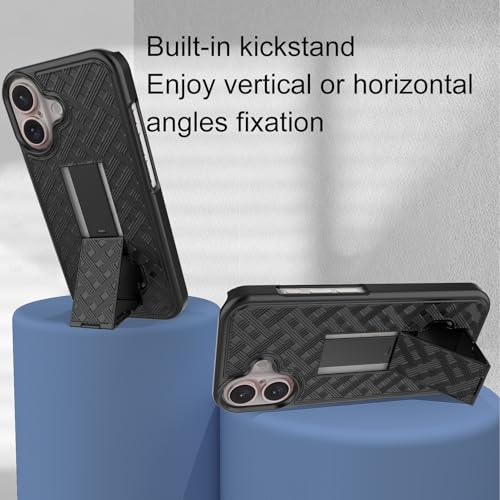 Coque iPhone 17 anti-chute avec protection écran et objectif photo - 6