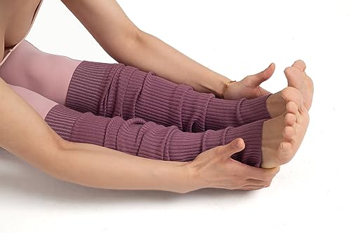 Image of Leg Warmers & Socks for Women's Dance & Yoga - Open Toe & Heel - Eighty's 80s Ribbed Party & Sports Socks