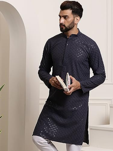 Image of SOJANYA Men's Cotton Regular Kurta