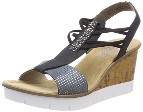 Rieker V5582, Sandali a Punta Chiusa Donna