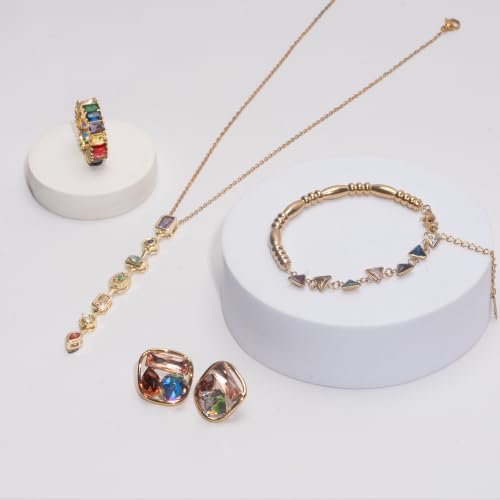 Image of SALTY Raksha Bandhan Jewelry Gift Box for Sister, Brother, Bhaiya & Bhabhi | Stylish Rakhi Gift Hamper | Festive Gift for Siblings | Elegant Luxury Gift Box