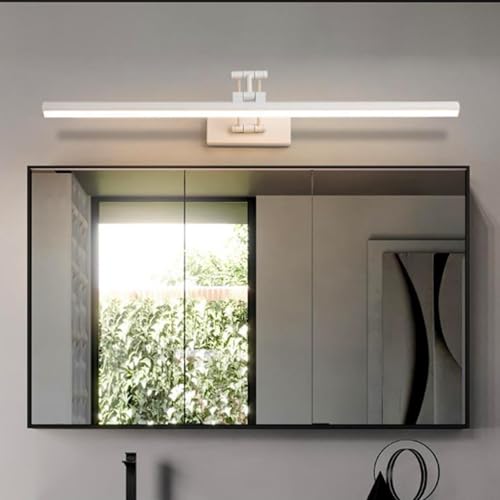 JZFOACHR Apliques de Pared Modernos, lámpara de Pared de Lectura, luz LED Moderna para Espejo, luz de Pared giratoria de 180 ° para baño, Espejo Frontal para baño, Accesorios de iluminación de Pared,