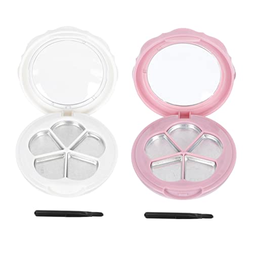 MERRYHAPY 2 Sets Eyeshadow Lipstick Storage Cases Empty Makeup Organizer for Convenient Cosmetics Random Colors for Makeup Artists and Beauty Enthusiasts