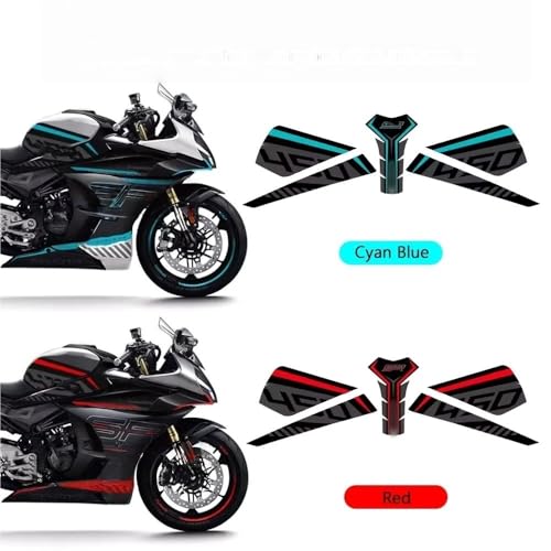Autocollants de réservoir moto évitez les rayures protection caoutchouc pour 450SR