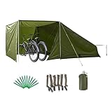 YSMSMZJK con Paño De Sombra Extraíble Almacenamiento De Bicicletas Plegable Y Fácil De Guardar Tienda De Almacenamiento Al Aire Libre