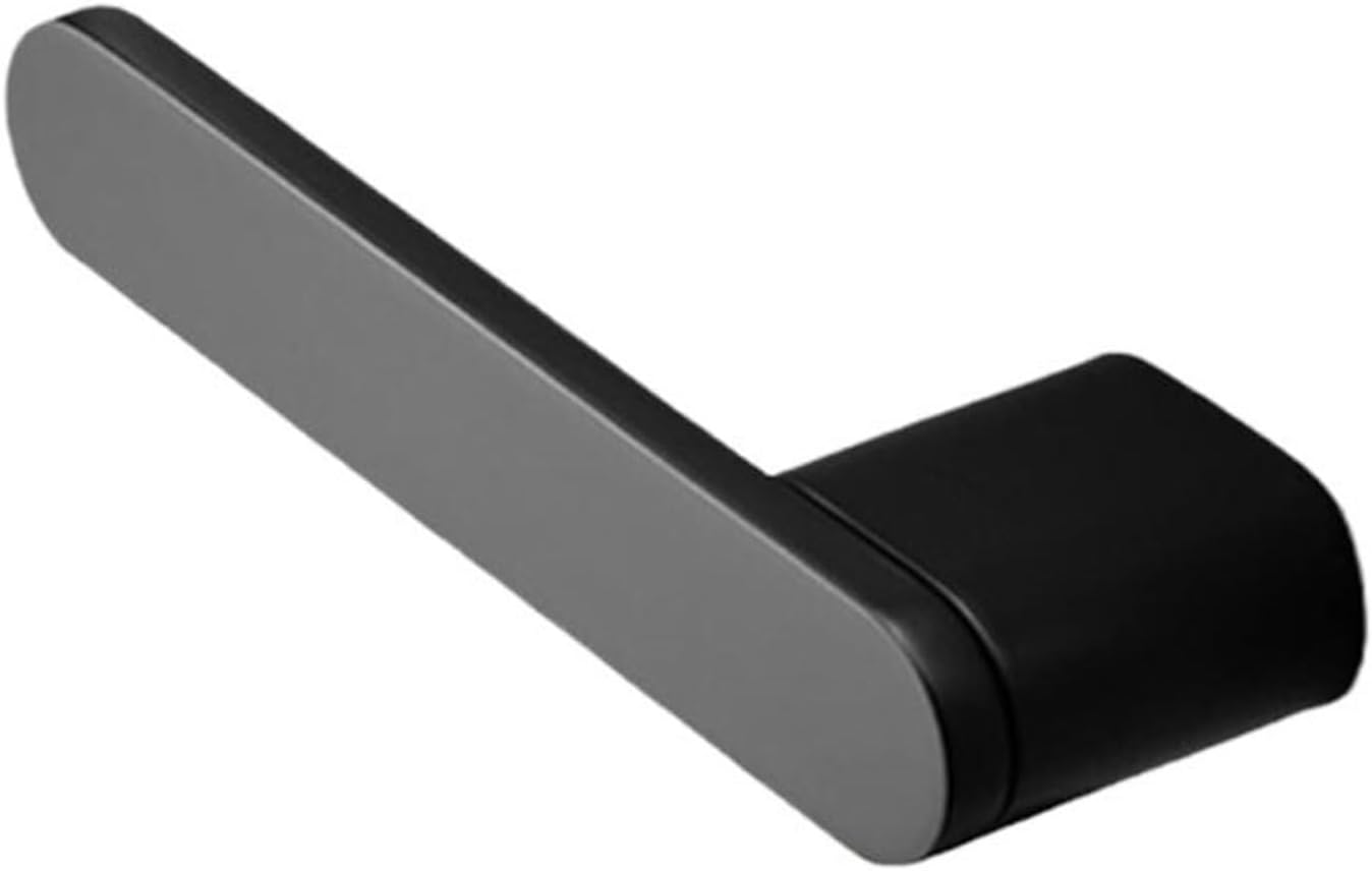 Minimalist Leather Ecological Door Lock Indoor Bedroom Door Lock Magnetic Silent Silent Light Luxury Wooden Door Lock with Leather Door Handle(Type A)