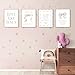 LARTSFRO Coquette Beige Bow Jesus Wall Art Decor Posters, Beige Bow Christian Room Bedroom Bathroom Wall Art Decor Aesthetic for Teen Girls Gifts, Inspirational Bible Verses Bow Wall Decor, 10x8 Inch Set of 4 Bow Pictures (UNFRAMED)