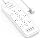 Power Strip iClever Surge Protector 1875W/15A with 3 Line 4200J 4 USB Charging Ports(5V/4.8A) 12 AC Outlets 6.6ft Extension Cord Flat Plug USB Power Strip Wall Mount ETL Listed for Home Office Dorm