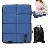 Almohadillas para Senderismo – Cojín de senderismo | Colchón grueso impermeable plegable aislante con bolsa | para pesca playa parque eventos deportivos viajes al aire libre