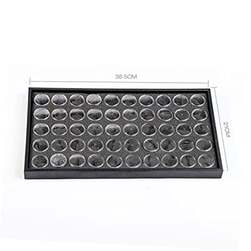 Boîte de rangement bijoux et manucure 50 compartiments pour strass - 8
