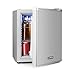 Klarstein Happy Hour Kühlschrank Klein, Mini Kühlschrank für Zimmer & Camping, Getränkekühlschrank für Getränke, Snacks & Skincare, Kleiner Kühlschrank, Minikühlschrank Lautlos, Min Fridge 5-15°C, 30L