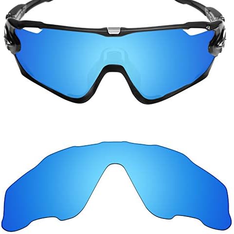 Mryok Polarized Replacement Lenses for Oakley Jawbreaker - Ice Blue