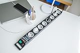 Brennenstuhl 1153380318 surge protector - surge protectors (Black, Grey) - 7