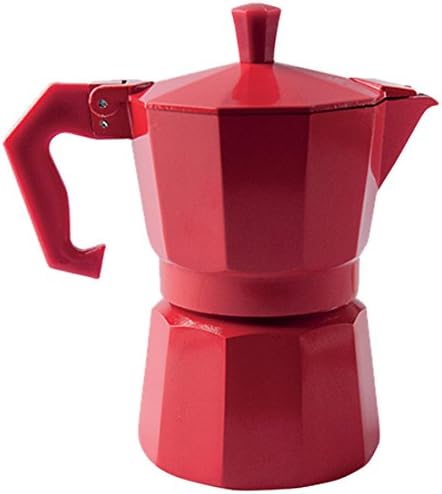 Excèlsa"Chicco Color" Red 1 Cup Coffee Maker