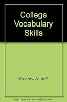 College Vocabulary Skills. 5th Edition. Instructor's Edition. 0395708494 Book Cover
