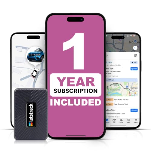 Image of Portable Wireless Mini GPS Tracker Fit Any Vehicles Car Bike No Wiring, 25Days Standby, Magnetic Hidden Anti-Theft Tracker w /GeoFence Real-time Instant 10+ Alerts, 7Day Free Trial, 4G SIM