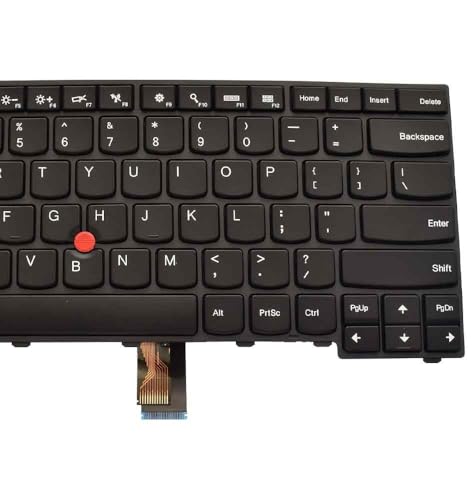 Image of FORIDA Laptop Keyboard Compatible for Lenovo Thinkpad E431 T431 T431S T440 T440E T440P T440S T450 T450S L470 T460 L440 E440 L450 L460 CS13T Series 04Y0862 0C02253 00HW878 (with Pointer & Backlit)