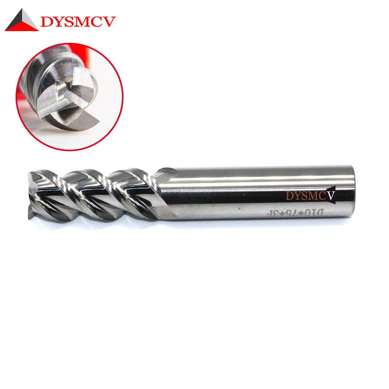 1Pcs HRC60 4mm Solid Carbide Flat End Mills D4X12LXD6X50L 4Flute Standard Length Side Milling Slotting Profiling Face Mill
