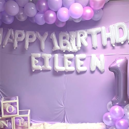 Image of 40 Inch Balloon Number 6 Light Purple, Large Foil Pastel Purple 6 Balloons Number for Women, Lavender Globos de Numero 6 Helium Balloons for Girls 6th Birthday Anniversary Graduation Party Decorations