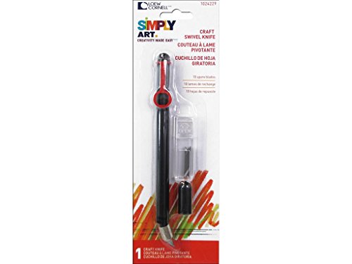 Loew-Cornell Simply Art Swivel Craft Knife