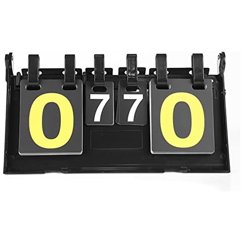 Lazyspace Scoreboard, Score Keeper, Sports Scoreboard Score Counter for Table Tennis Volleyball Basketball Cover