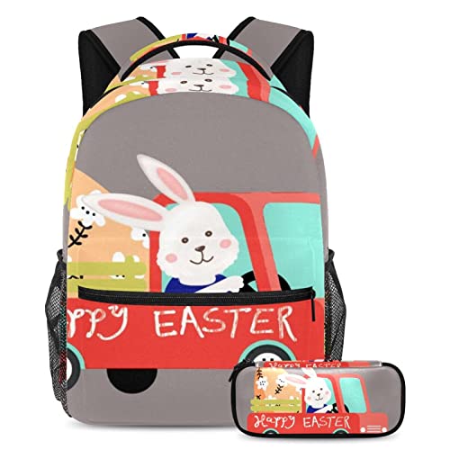 Sac à dos ergonomique contre le mal de dos avec trousse d'école pour écoliers