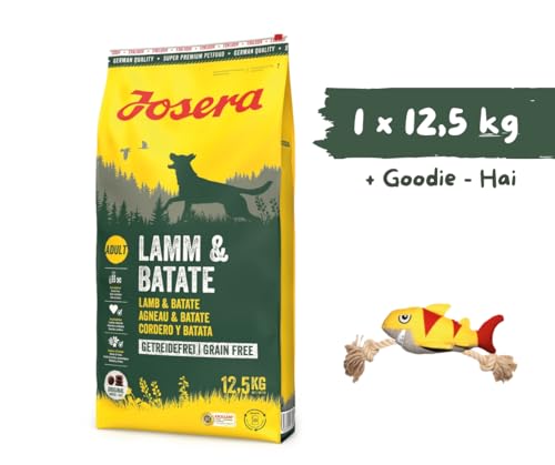 Warnick´s Tierfutterservice - Hundefutter - Josera Exclusive Lamm & Batate - Getreidefreies Premium-Hundefutter -Trockenfutter 12,5 kg