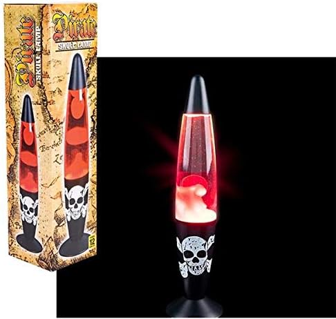 Rhode Island Novelty 13" Pirate Skull Lamp , New, ,,#G434G14 1T4G3484TYG480796