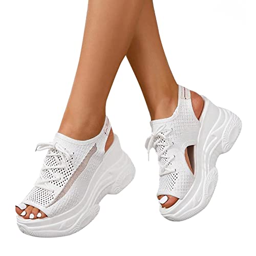 Muffin Sandalen Damen Mesh Ortopädicheschuhe Sommerschuhe Slingback Mit Fussbett Sandalen Schuhe Barfuß Sandalen Sandalen Breite Füße