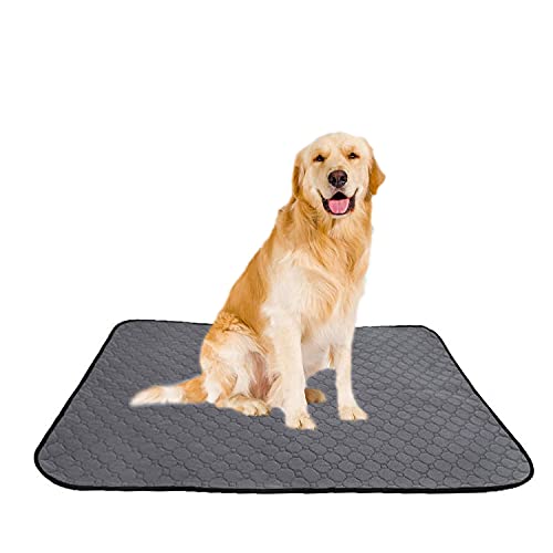 Aoweika Almohadilla de entrenamiento para perros, almohadillas lavables, antideslizantes, reutilizables para incontinencia, reutilizables y reutilizables, para entrenamiento y viajes (70 x 50 cm) Cover