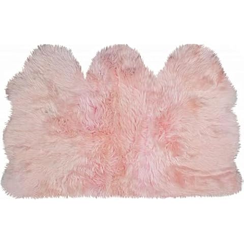 Woolous Luxurious Natural Sheepskin Trio Rug 3x5 ft | 100% Genuine New Zealand Wool | Ultra-Soft & Elegant Rug Cover