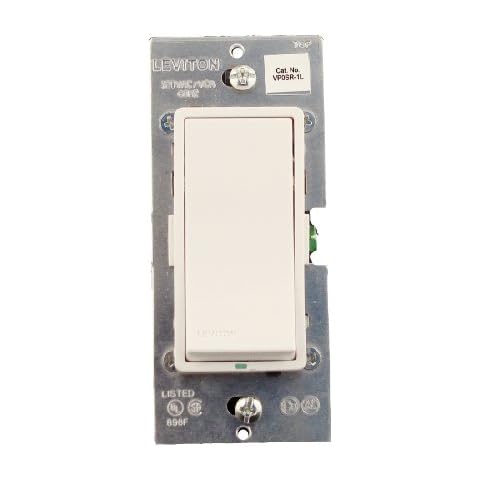 Leviton Digital Matching Remote Switch VP0SR-1LZ Cover