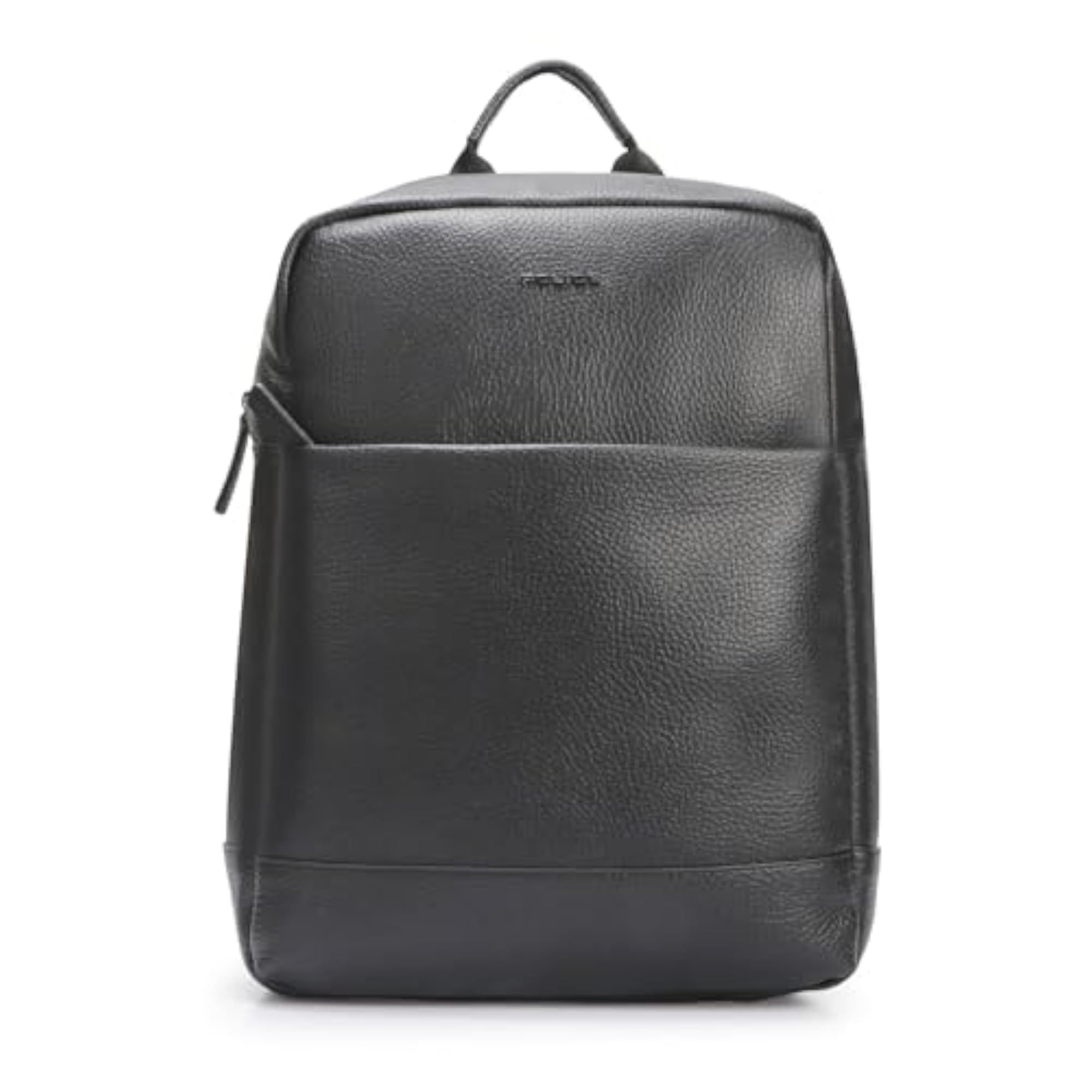 20L Vegan Leather Laptop Backpack, Water Resistant