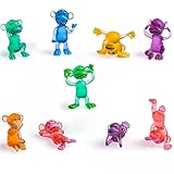 Bulk Toys - Funny Monkey Figurines for Kids - 36 Pcs Small Figurines for Party Favors Easter Egg Fillers Goodie Bag Supplies Pinata Stuffers - Bulk Gifts for Kids - Vending Machine Toys