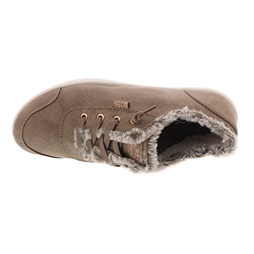 Skechers Skechers Bobs B Cute113933 Womens Slip On 95 BM US Taupe